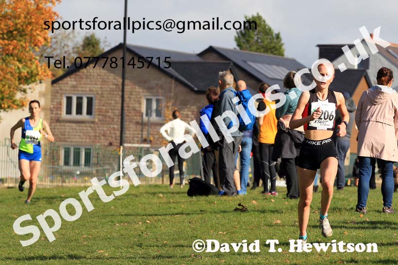 Senior womens 2022 Northern Cross Country Relays, Graves Park, Sheffield. Photo: David T. Hewitson/Sports for All Pics